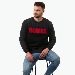 Kapitan Bomba Buza czarna, haft BOBA – czerwony > Bluzy