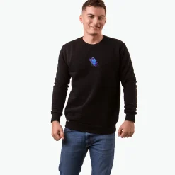 Kapitan Bomba Buza ęska – czarna, haft C’qrwozaur > Bluzy