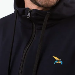 Kapitan Bomba Buza rozpinana dark navy, haft kurvinox żółty > Bluzy