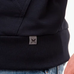 Kapitan Bomba Buza rozpinana dark navy, haft kurvinox żółty > Bluzy
