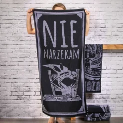 Kapitan Bomba Duży ręcznik kąpielowy | 140×70 | Nie narzekam | idealny na basen > Sportowe
