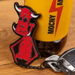 Kapitan Bomba Egzorcysta – Domino 2W1 metalowy brelok i otwieracz do piwa > Gadżety