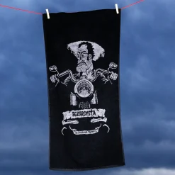 Kapitan Bomba Egzorcysta | Ręcznik | 50×100 | Bogdan Boner | idealny na siłownię > Gadżety|Sportowe