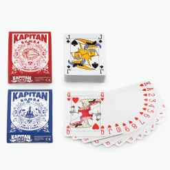 Kapitan Bomba Karty do pokera – – dwie talie > Gadżety