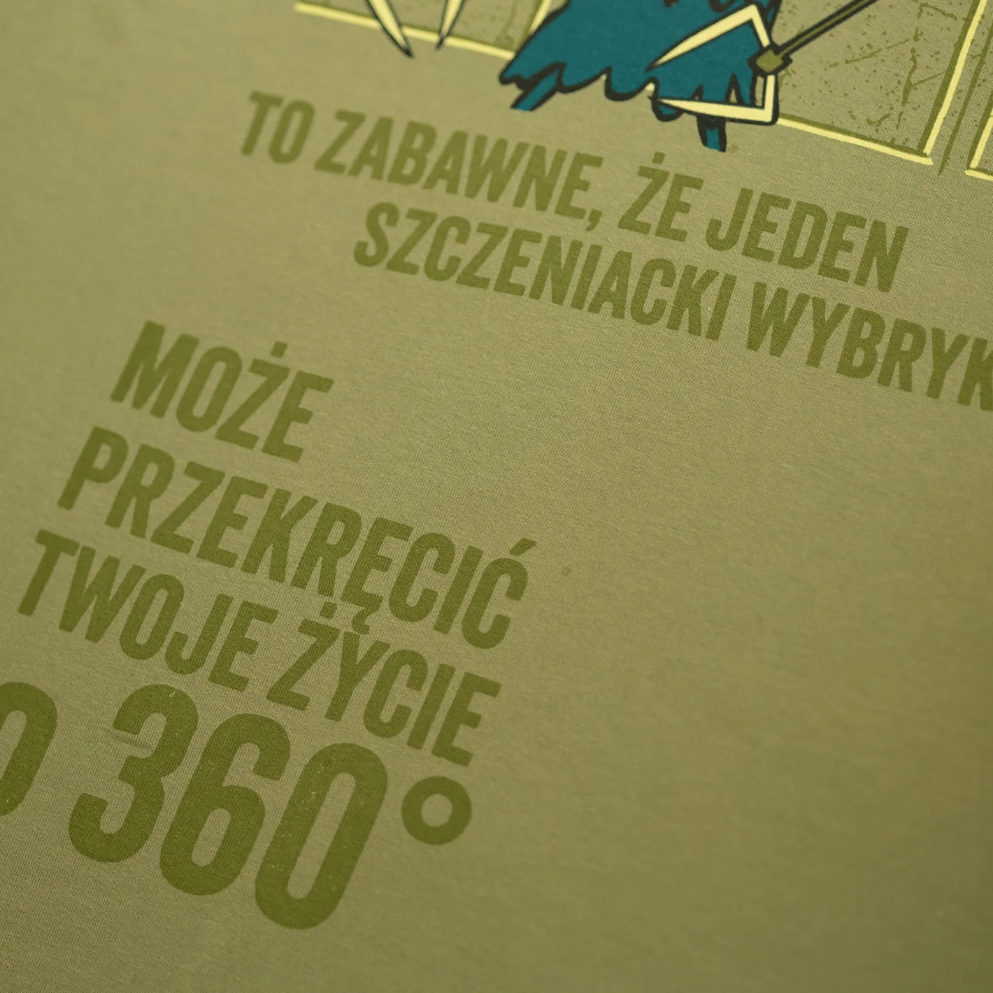 Kapitan Bomba Kozuka zieona – To zabawne, że jeden zczeniacki wybryk oże przekręcić twoje życie o 360 topni > Koszulki