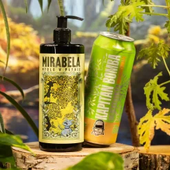 Kapitan Bomba Mirabela – mydło w płynie z pompką 500 ml + Mirabelka na orzeźwienie > Gadżety