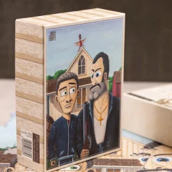 Kapitan Bomba Puzzle – Egzorcysta – American Gothic – koniec amunicji – plus extra magnes. > Gadżety