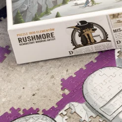 Kapitan Bomba Puzzle 500/1000 elementów – Rushmore > Gadżety